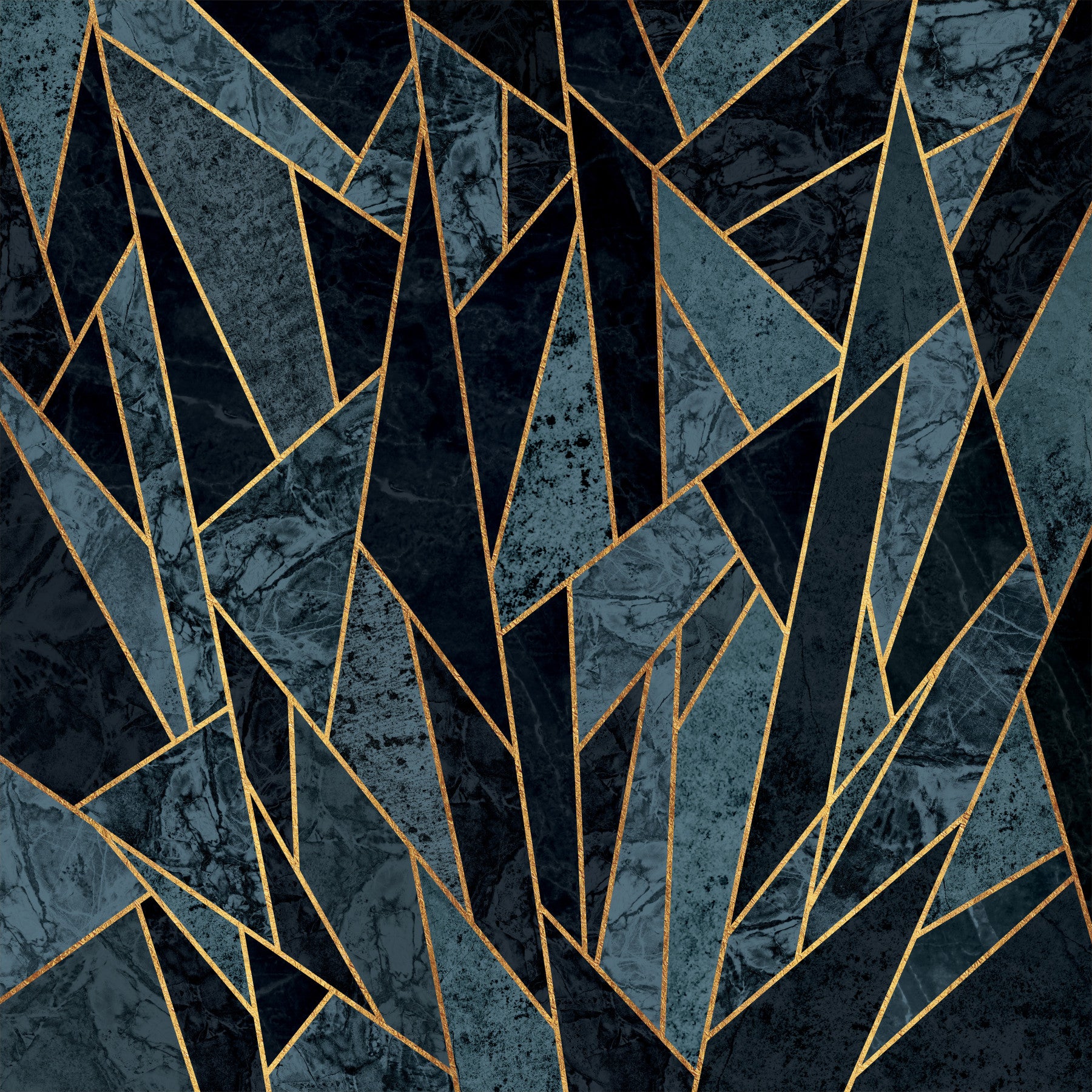 Cracked Nordic Ice Wall Mural