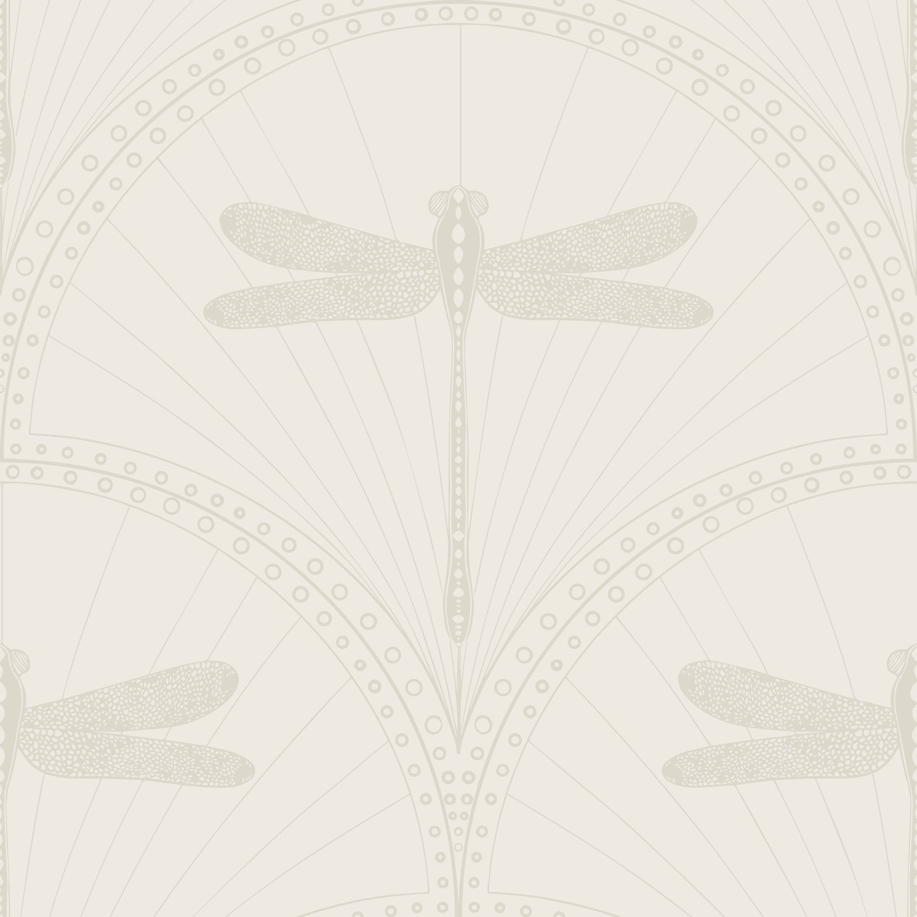Art Deco Dragonfly Wallpaper⁠