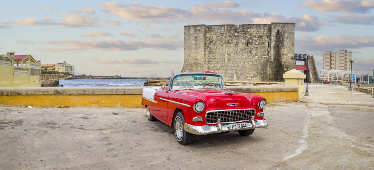 Havana's Retro Ride Wall Mural