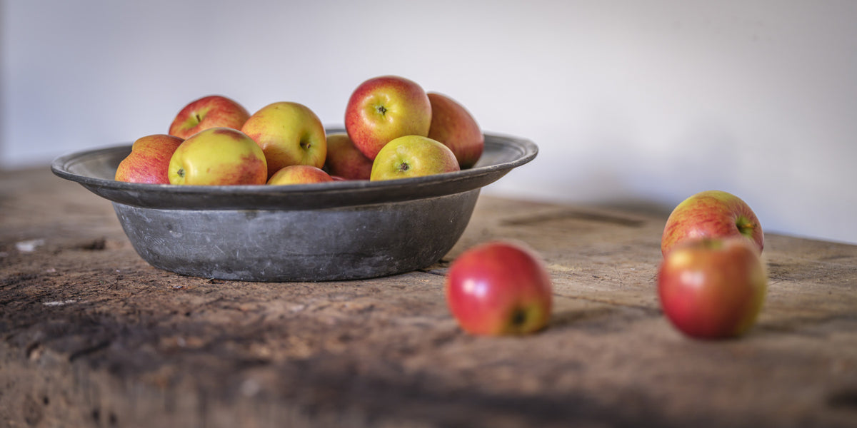 Apples in Bowl Wall Mural