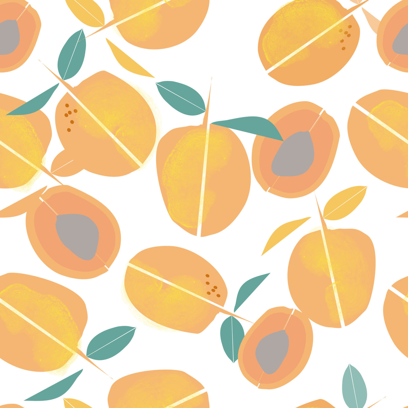 Apricot Orchard Wallpaper⁠