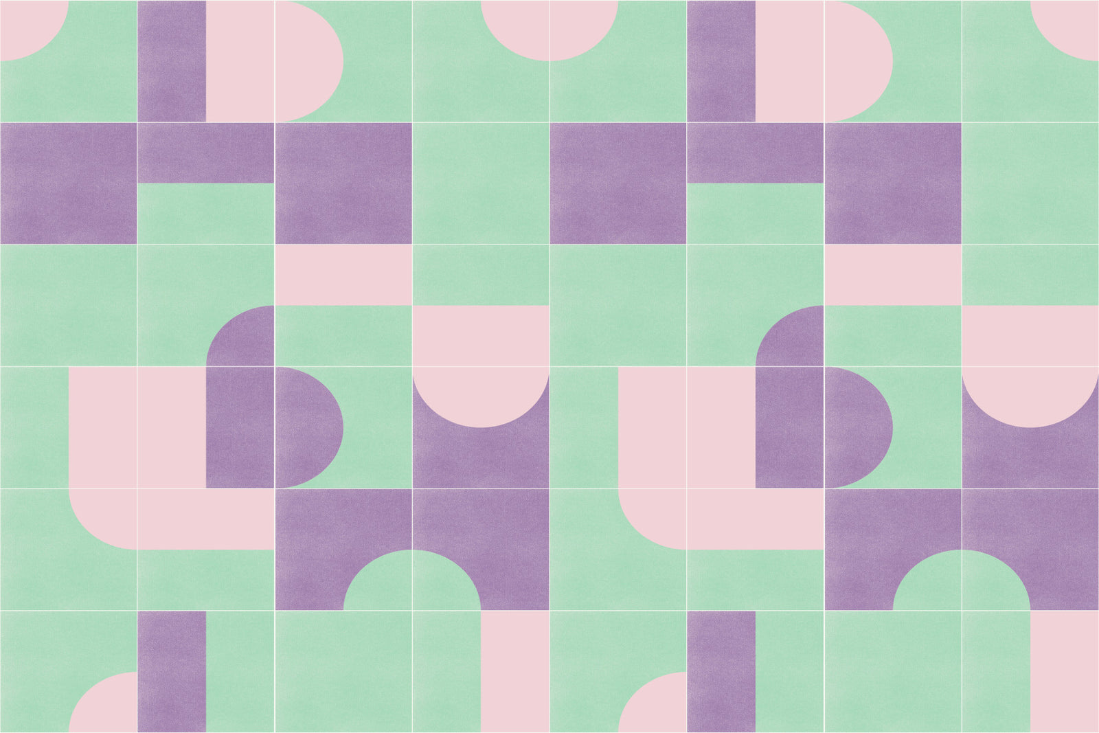 Retro Tiles 09 Wall Mural