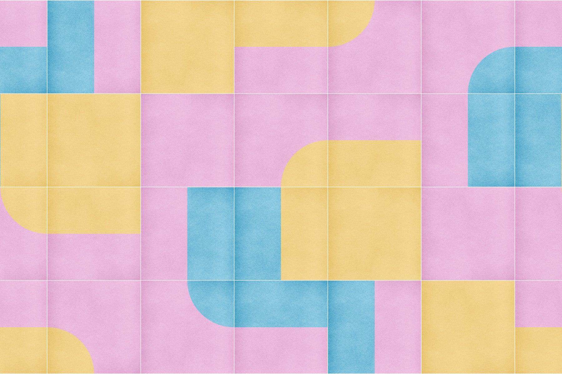Retro Tiles 10 Wall Mural