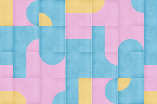 Retro Tiles 11 Wall Mural