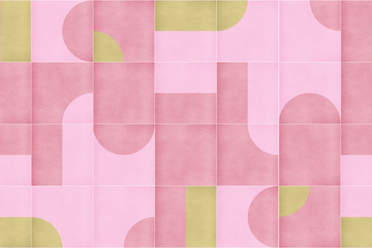 Retro Tiles 14 Wall Mural