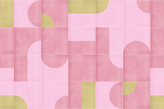 Retro Tiles 14 Wall Mural