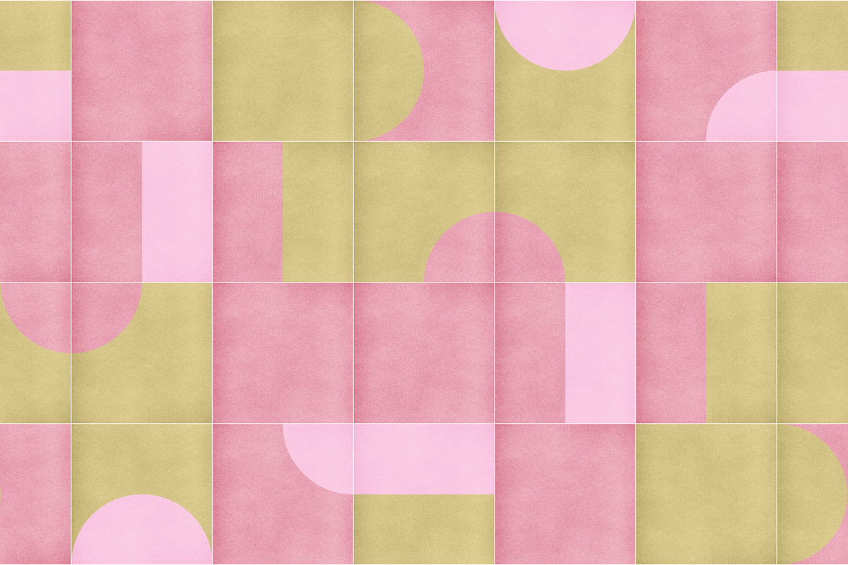 Retro Tiles 15 Wall Mural