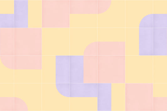 Retro Tiles 16 Wall Mural