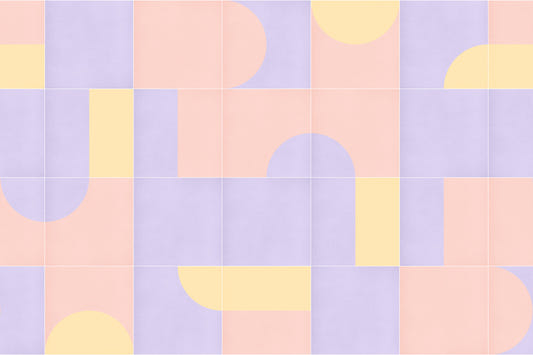 Retro Tiles 18 Wall Mural