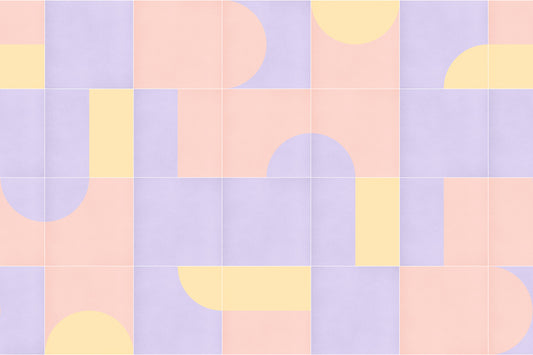 Retro Tiles 18 Wall Mural