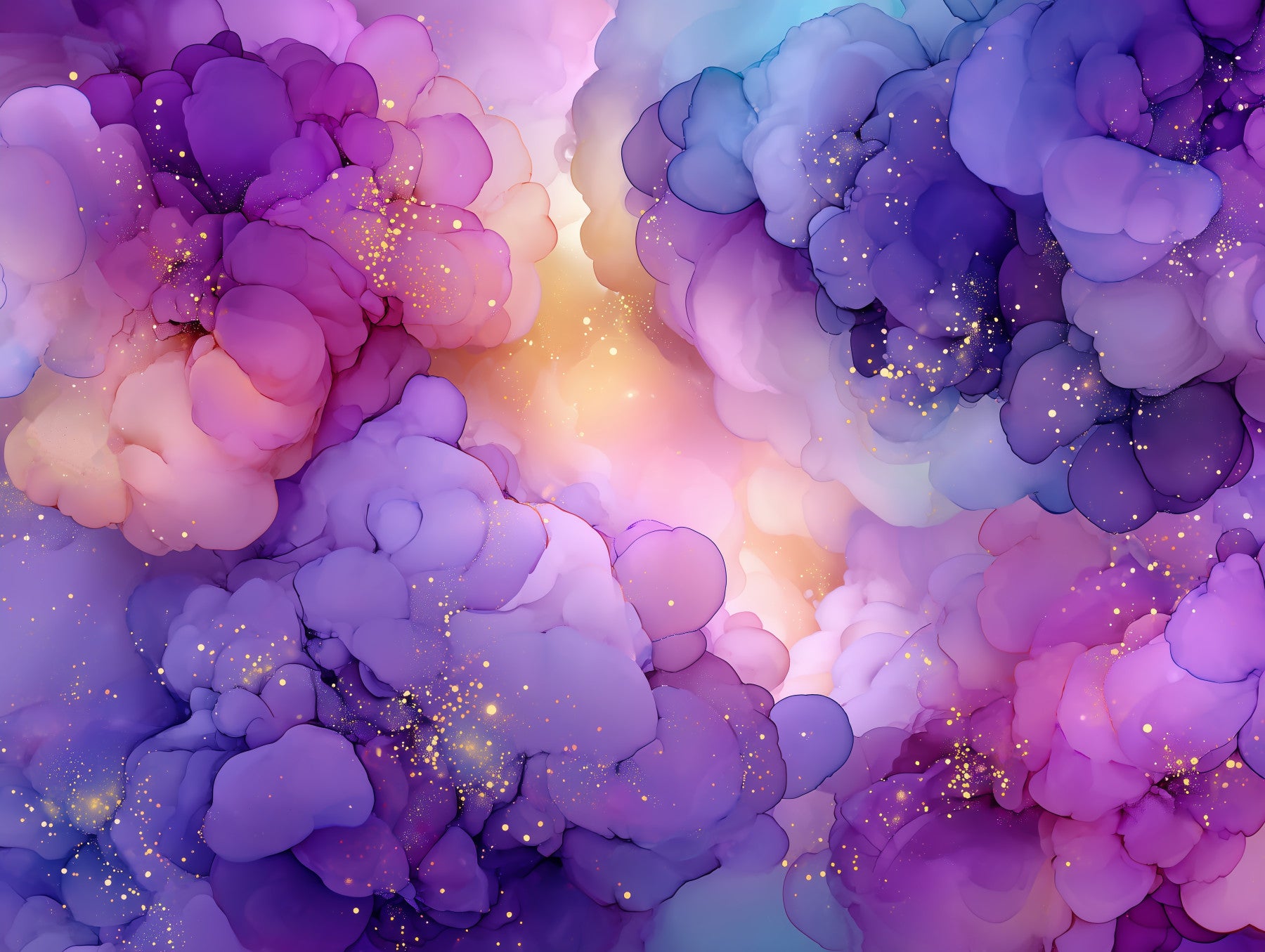 Celestial Cloudscape Wall Mural