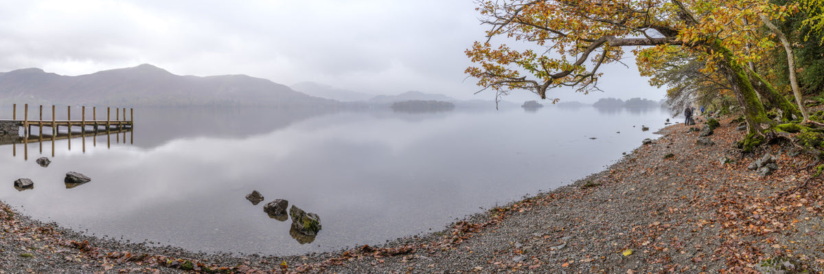 Derwentwater Lake Wall Mural in your room — zoomed