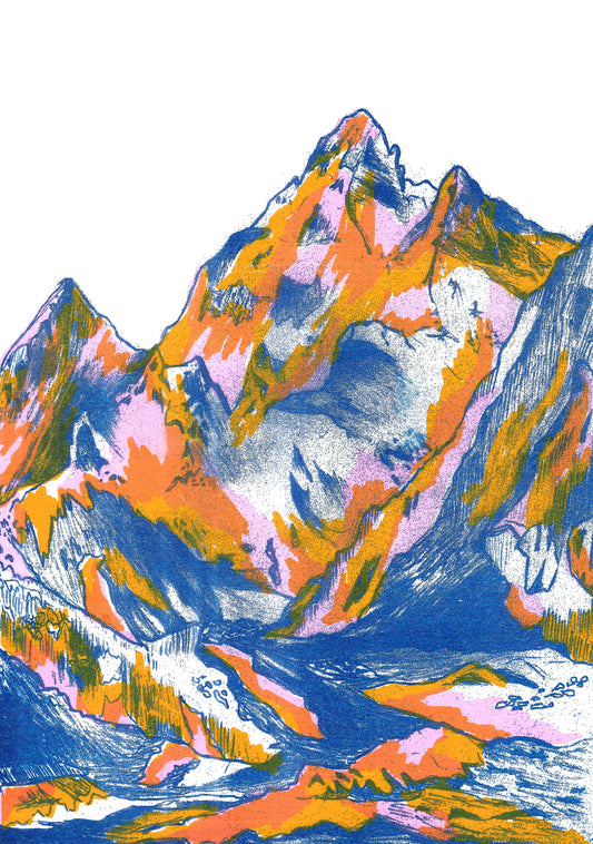 Mountains Wall Mural