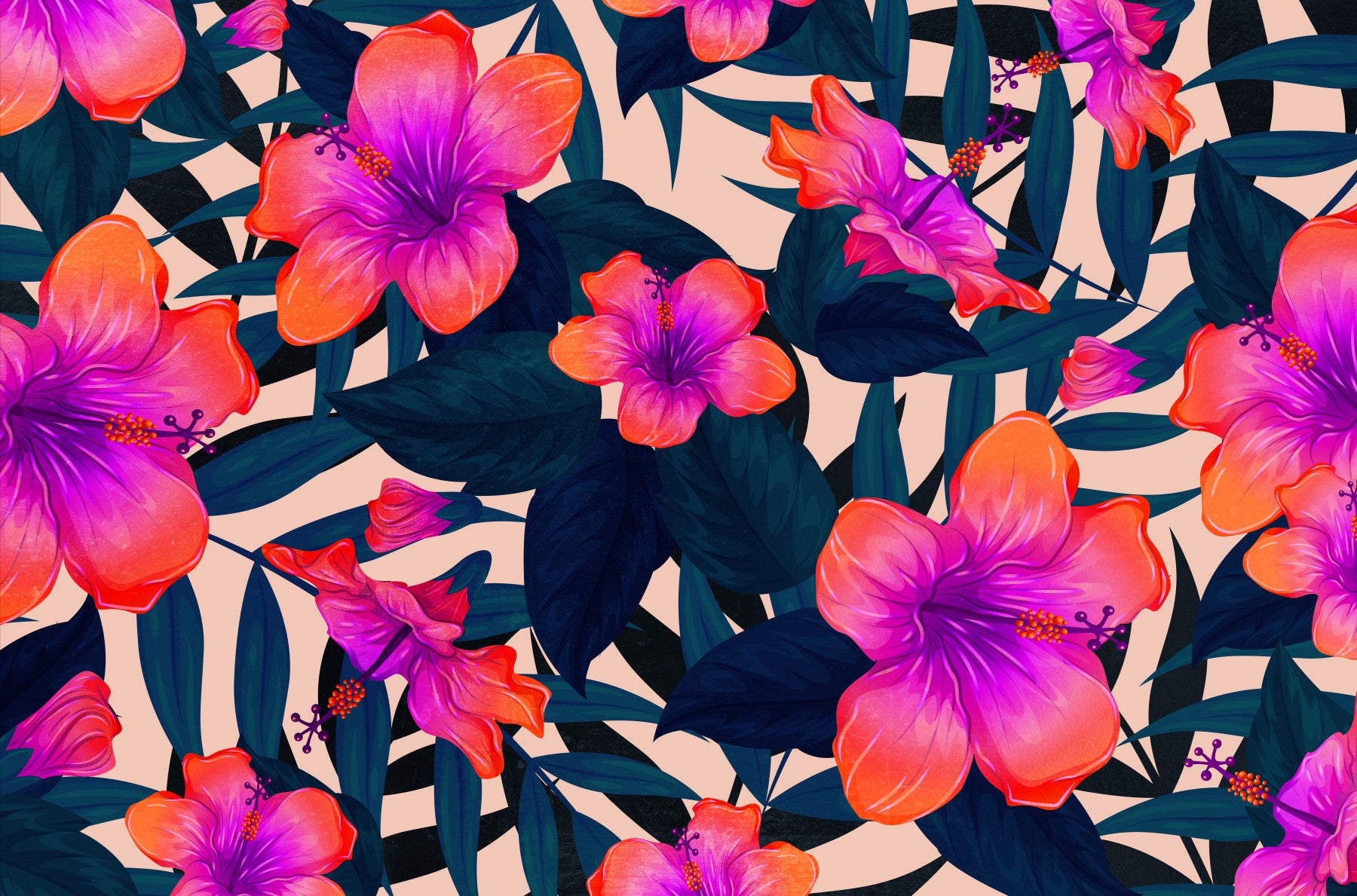 Tropicana Wall Mural