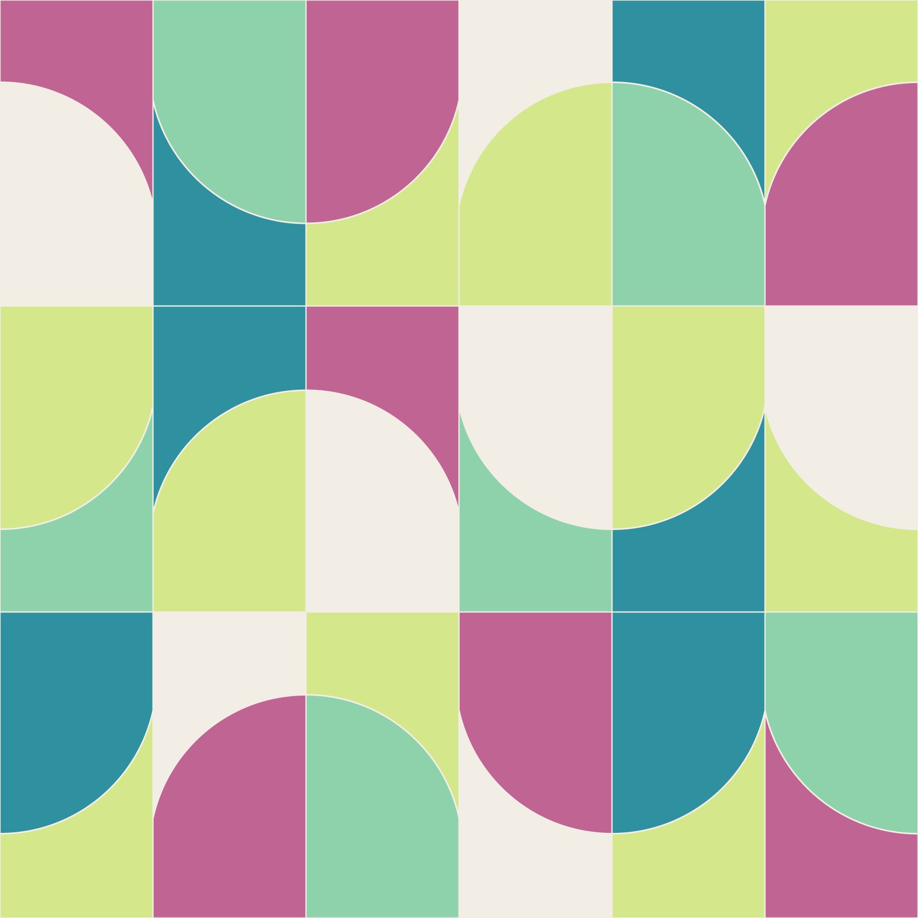 BOLD GEO TILES 04 Wallpaper⁠