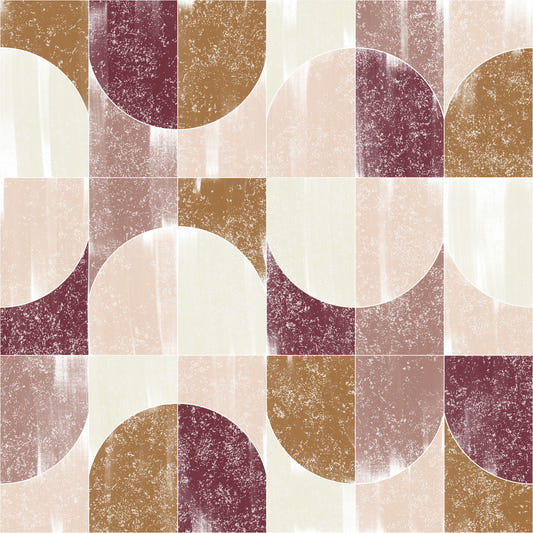 SPONGE PAINTING GEO TILES FALL VIBES Wallpaper⁠
