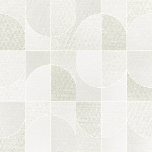 Canvas Geo Tiles Moss Wallpaper⁠