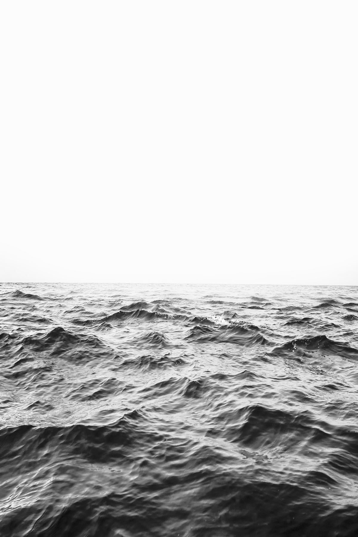 Ocean Depths Wall Mural in your room — zoomed