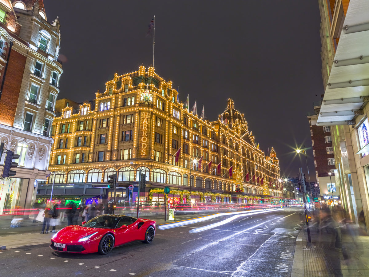 Harrods, London Wall Mural in your room — zoomed