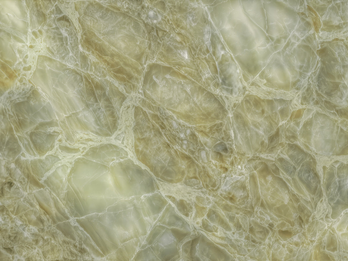 Serene Marble Veins Wall Mural in your room — zoomed