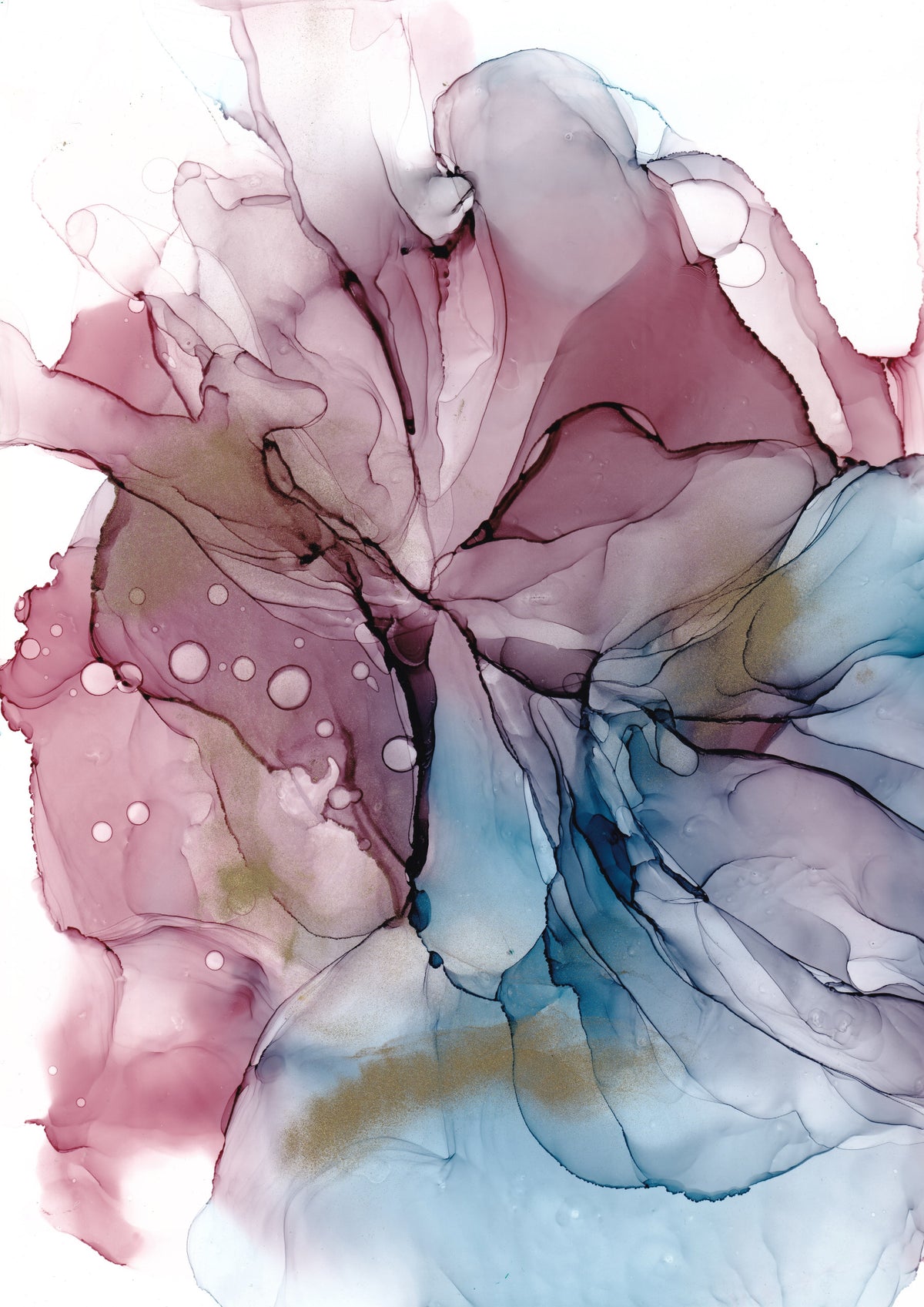 Fluid Dreamscape Wall Mural