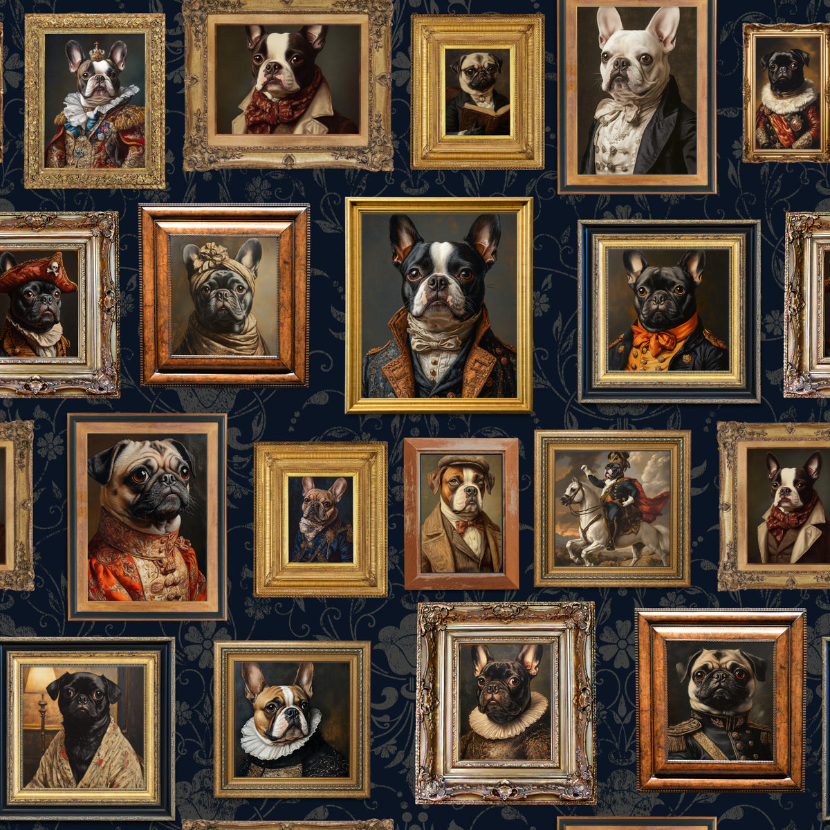 Dapper Dogs Wallpaper⁠