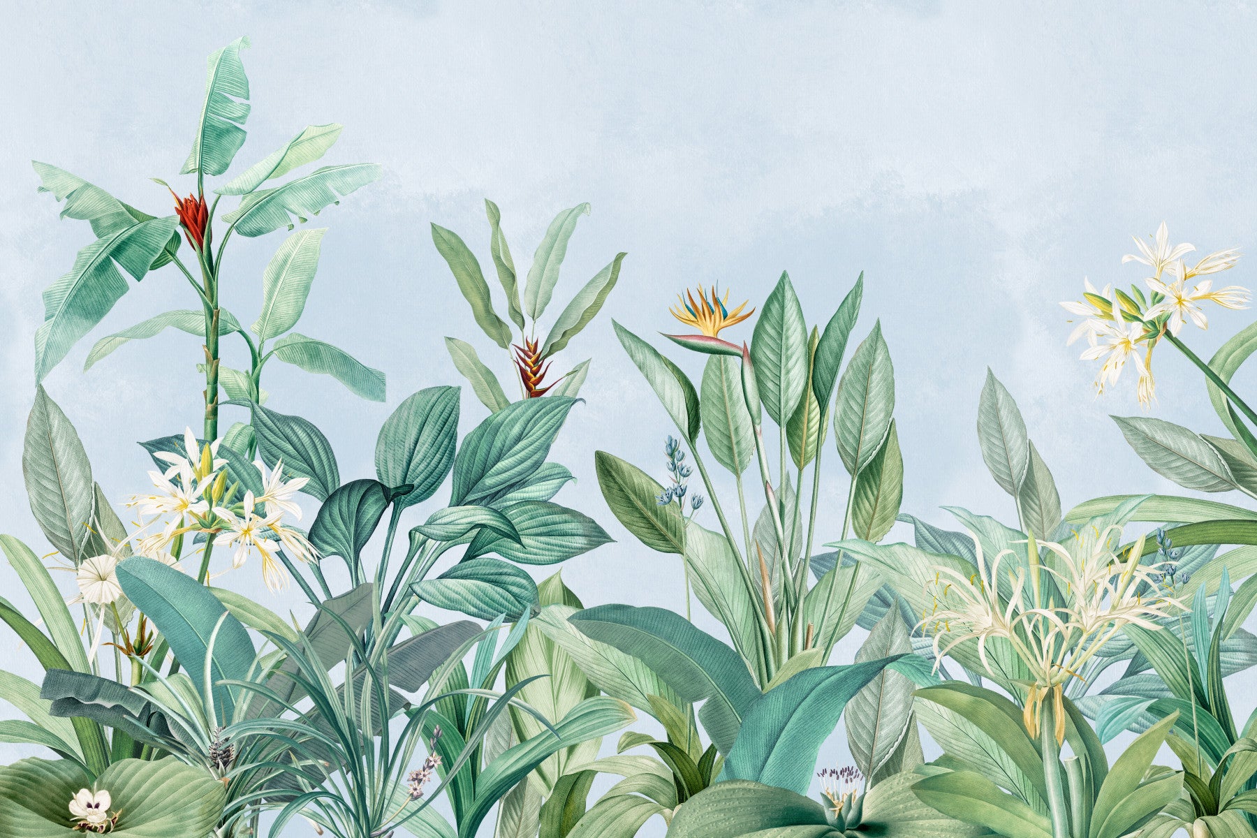 Vintage Bloom Corner Wallpaper⁠