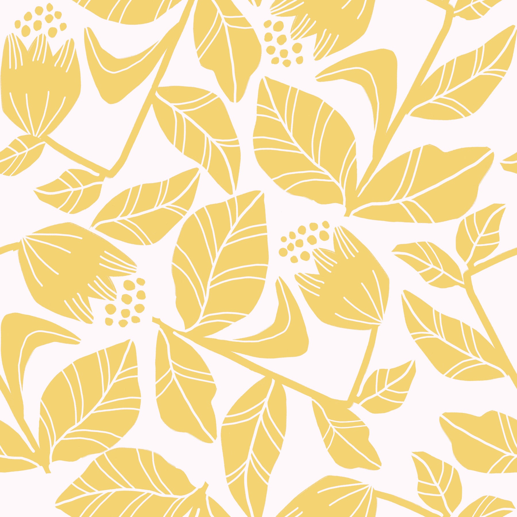 Golden Bloom Wallpaper⁠