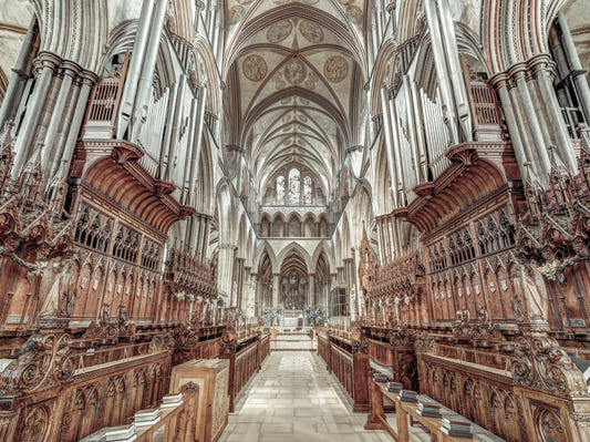 Choir View Wall Mural