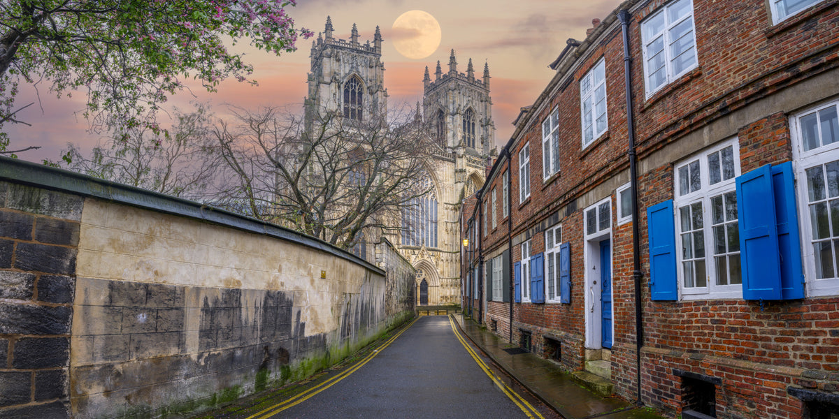 York Minster's Moonlight Glow Wall Mural