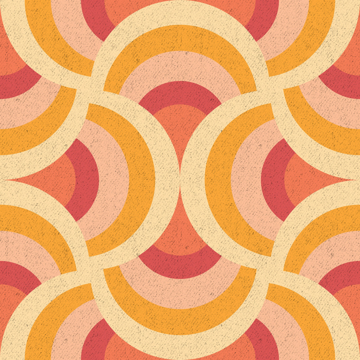 Groovy Circles Wallpaper⁠ in your room — zoomed