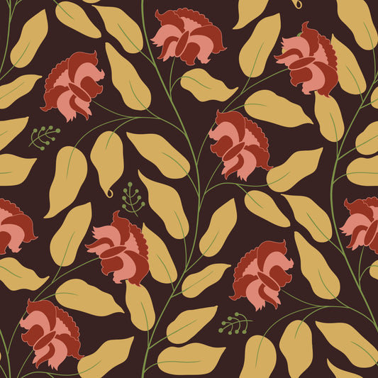 Seraphyne - Rustic Bloom Echo Wallpaper⁠
