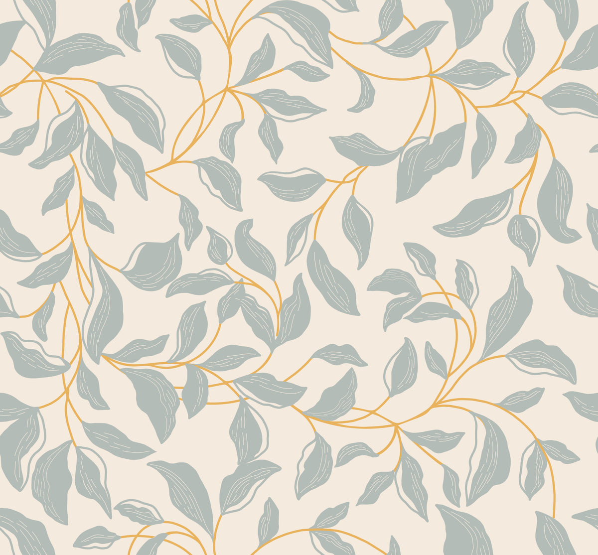 Subtle Foliage Flow Wallpaper⁠