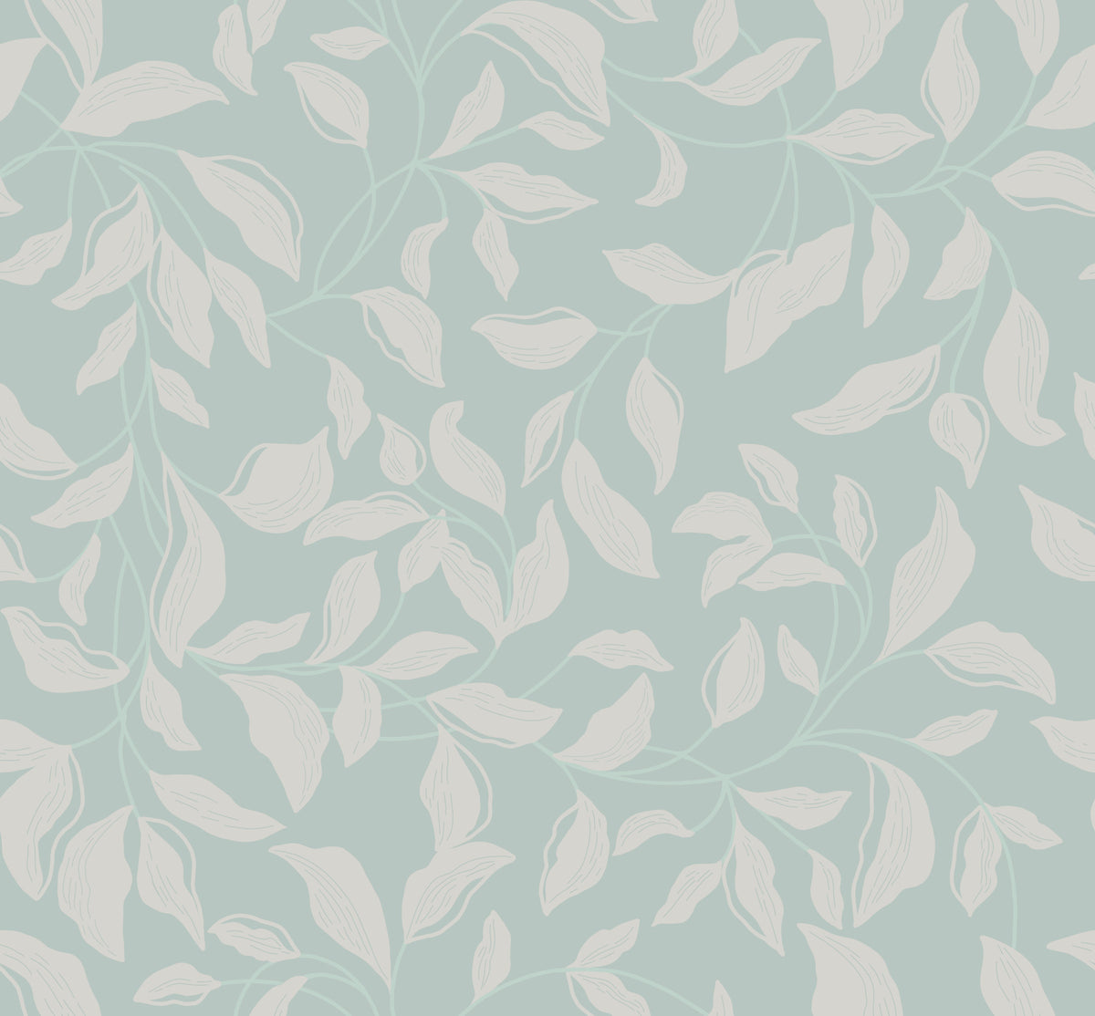 Soft Leaves Wallpaper⁠