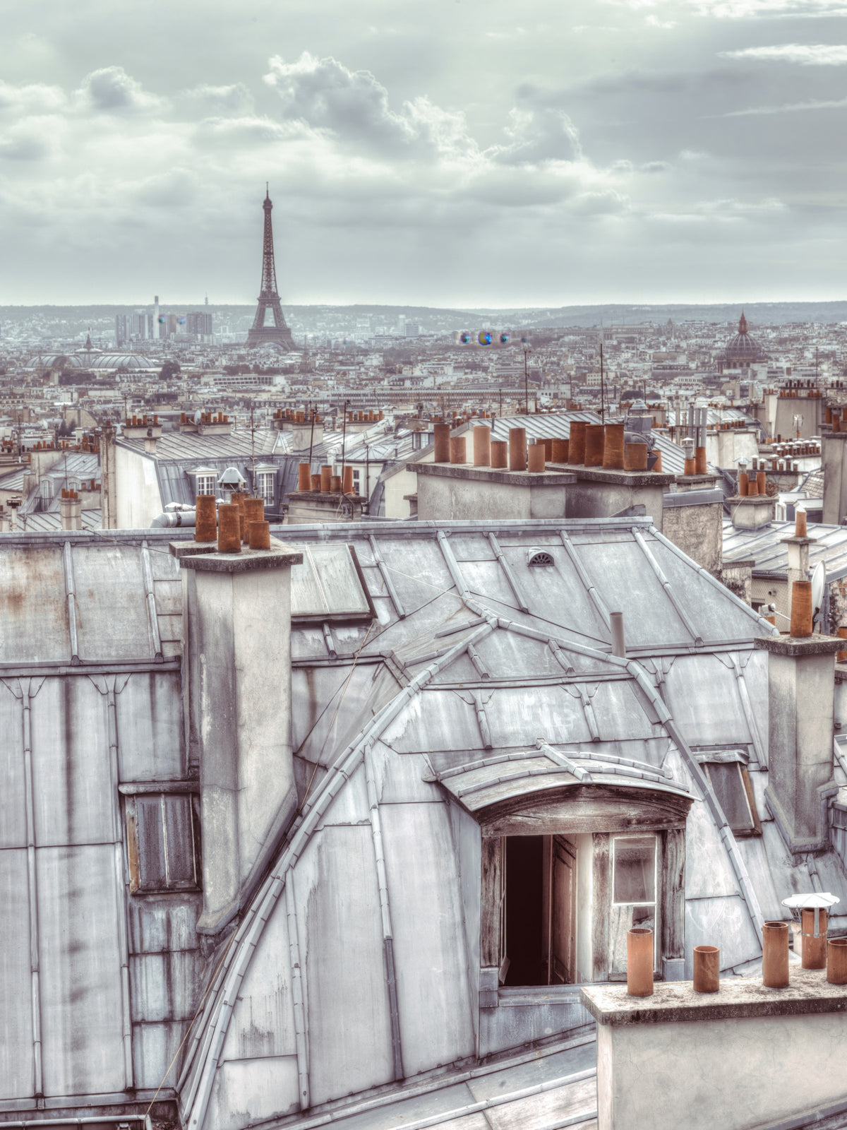 Montmartre Rooftops Wall Mural