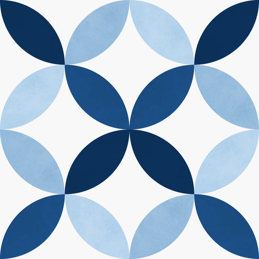 Sapphire Petals Wallpaper⁠
