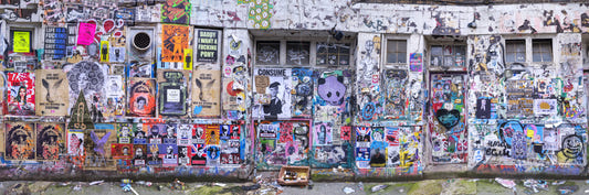 Brick Lane Graffiti Wall Mural