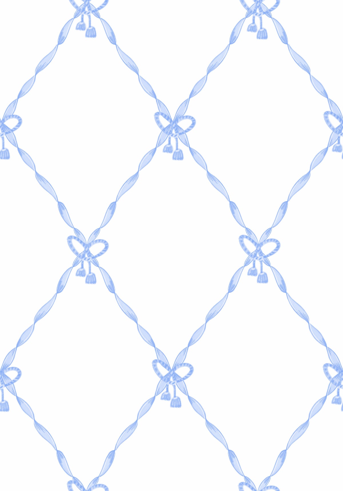 Baby Blue Tassel Wallpaper⁠ in your room — zoomed