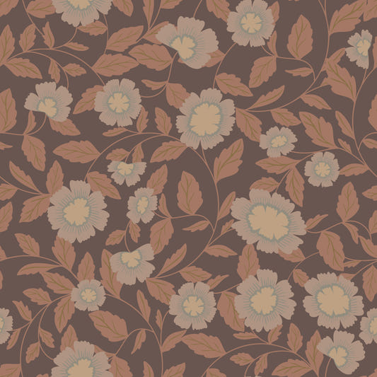 Earthy traditional Bloom Wallpaper⁠