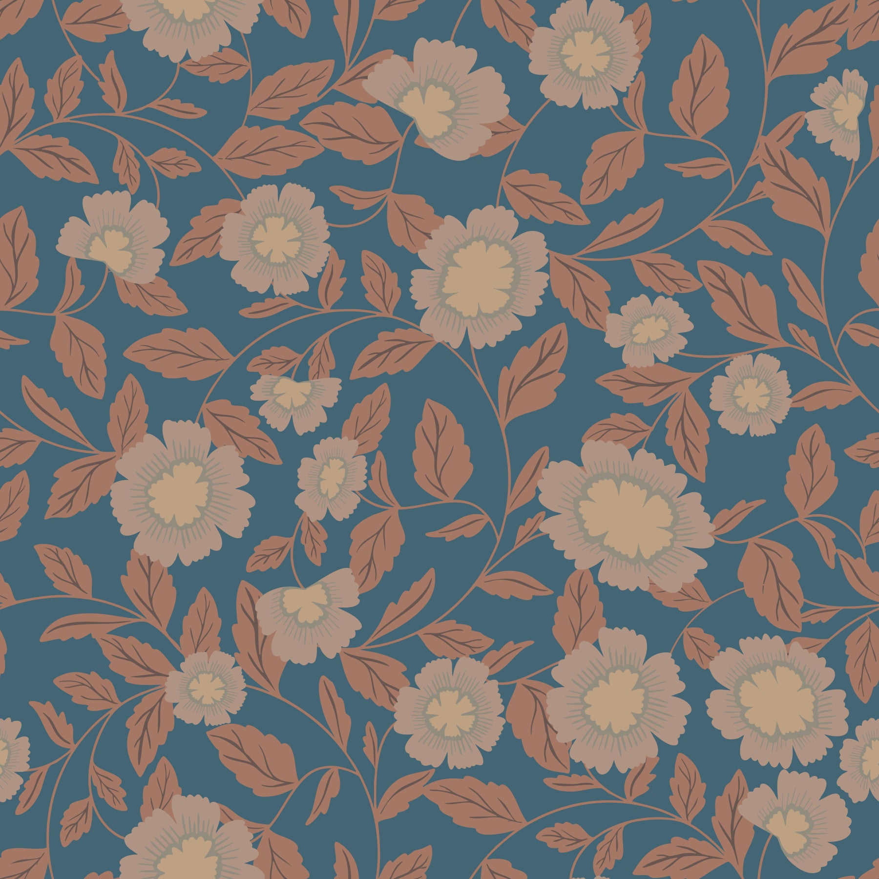 Rustic Flora Wallpaper⁠