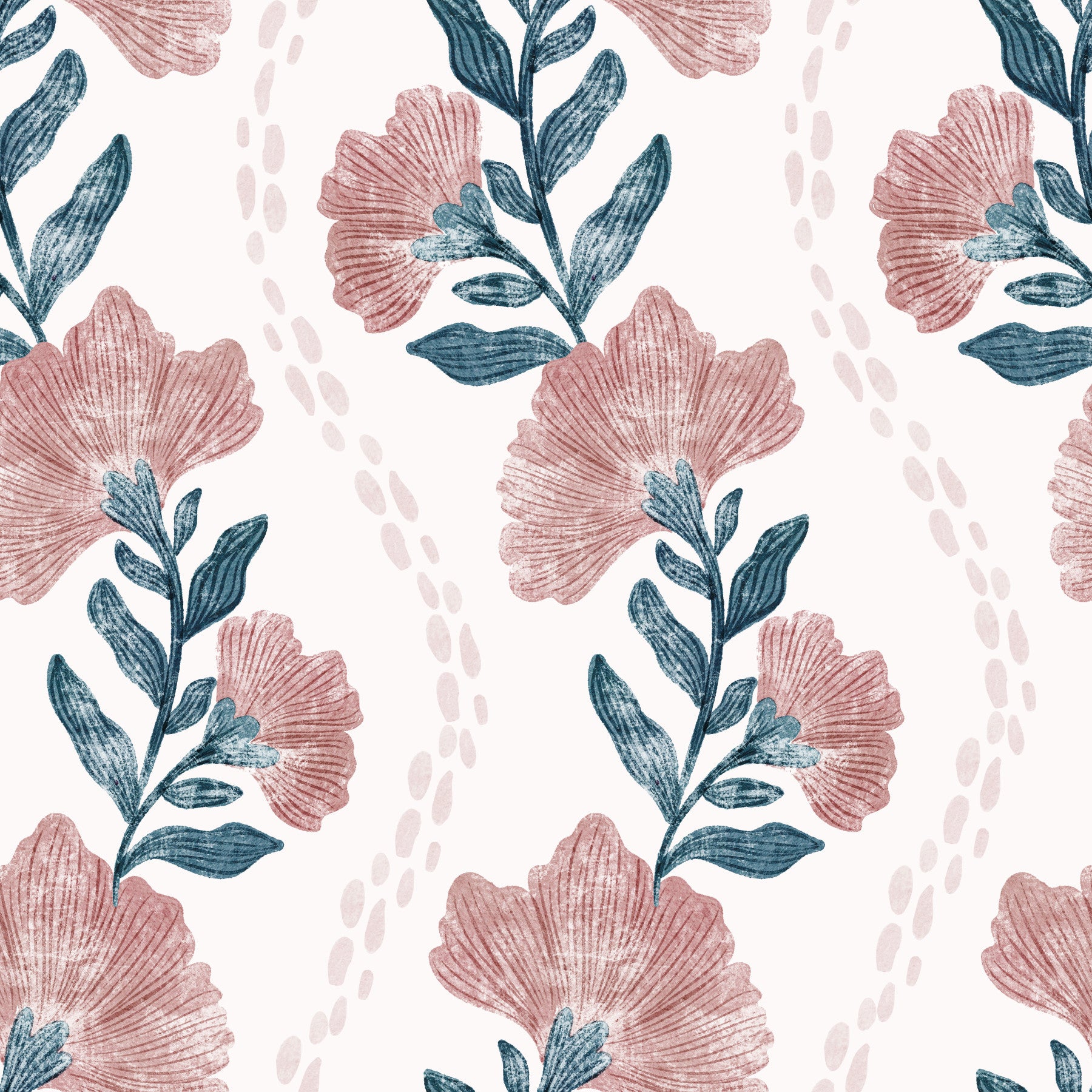 Blush Bloom Wallpaper Wallpaper⁠
