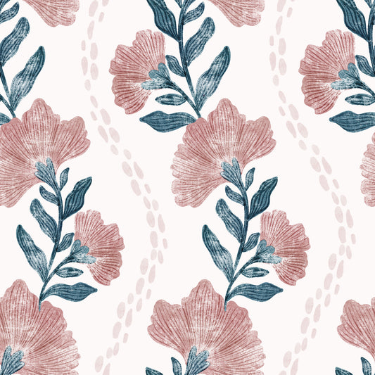 Blush Bloom Wallpaper Wallpaper⁠