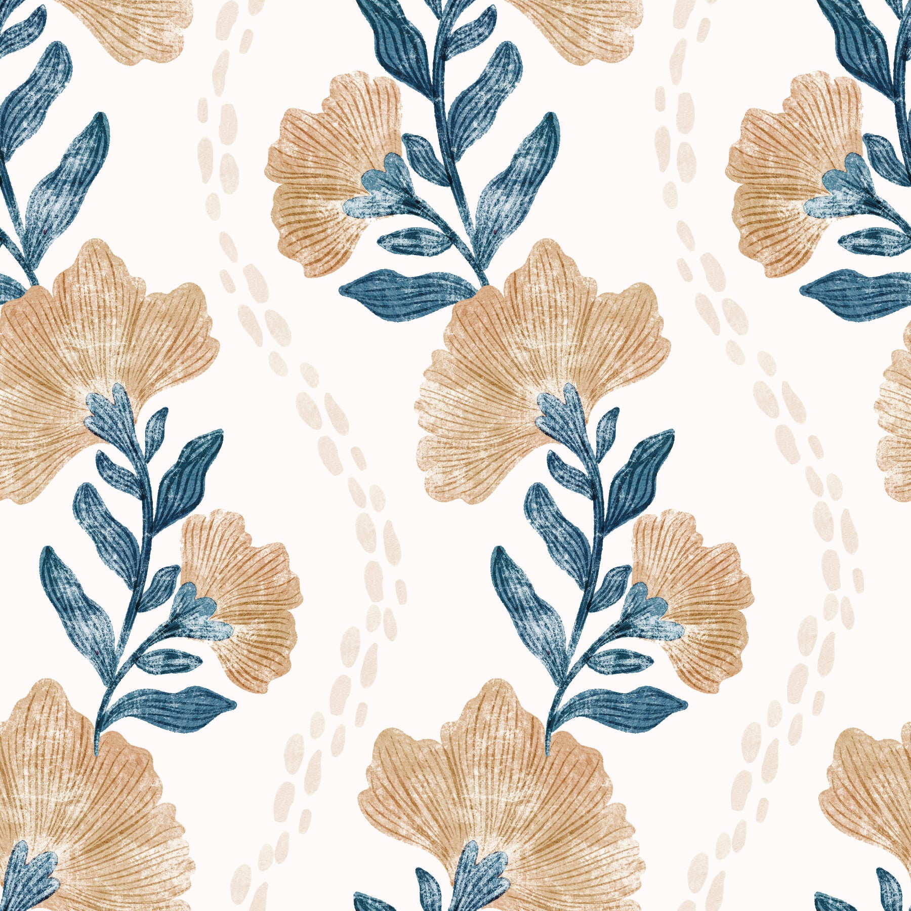 Autumn Floral Bloom Wallpaper⁠