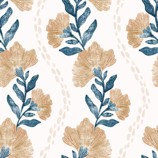 Autumn Floral Bloom Wallpaper⁠