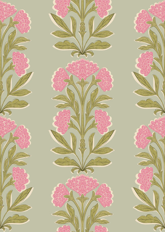 Pink Blossom Trail Wallpaper⁠