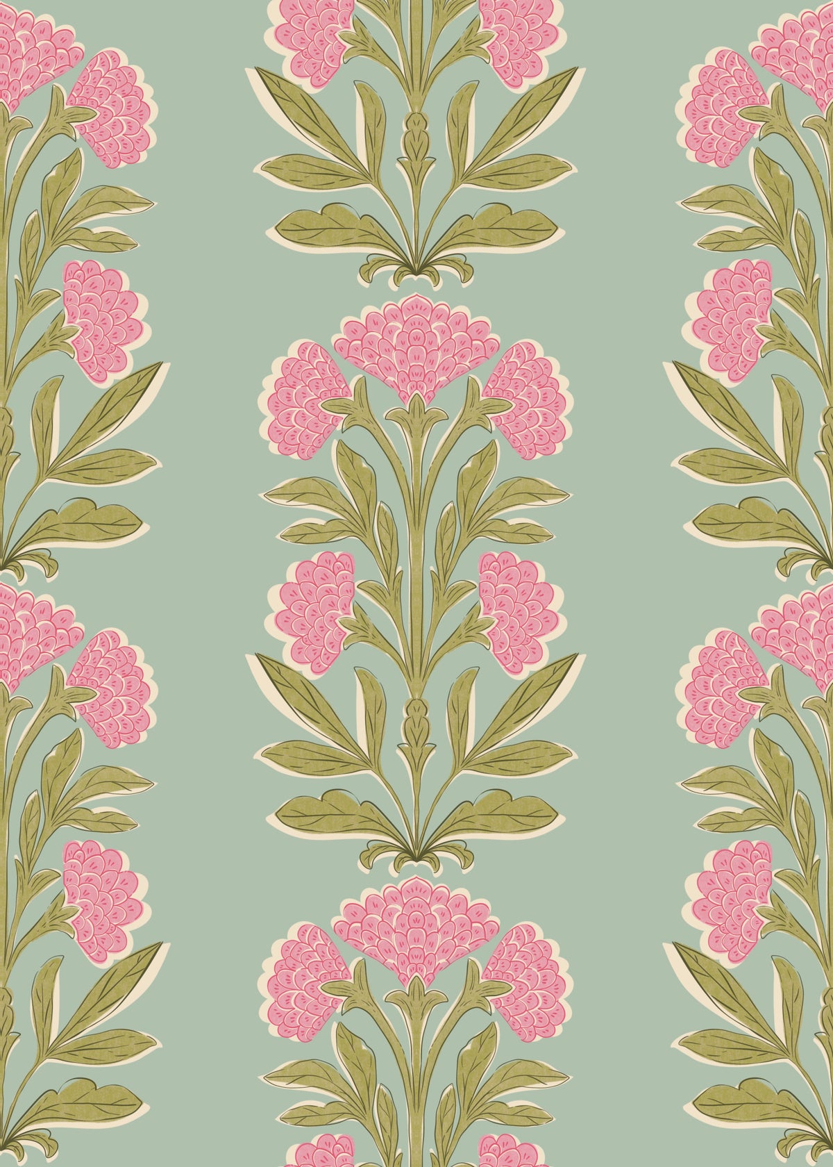 Blossom Symmetry Wallpaper⁠