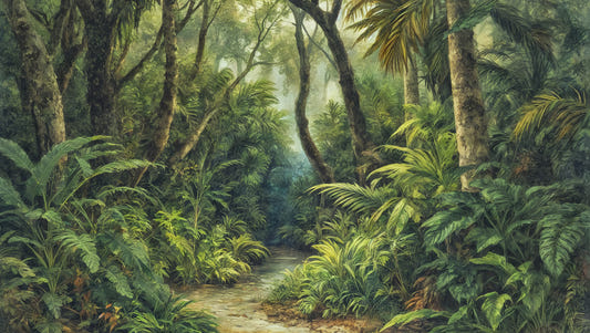 Tropical Canopy Wall Mural