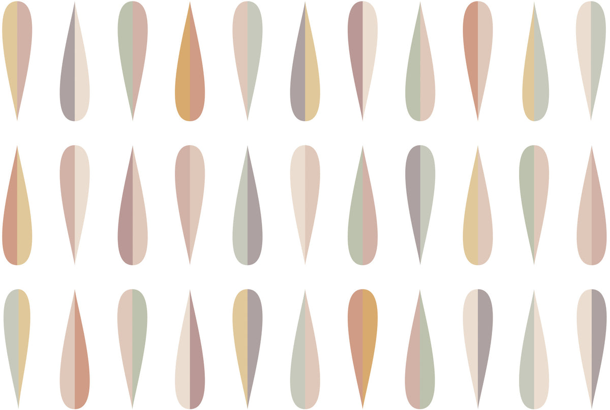 Soft Drops Wallpaper⁠ in your room — zoomed