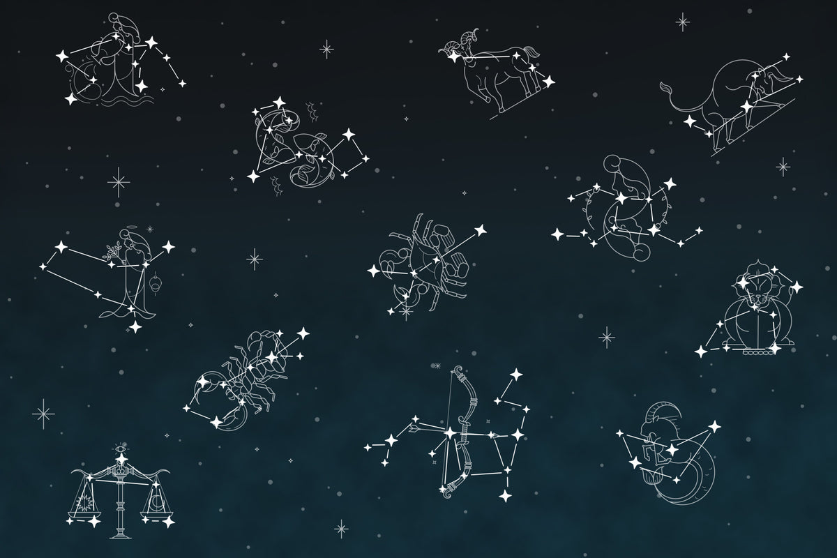 Zodiac Dreams Wall Mural