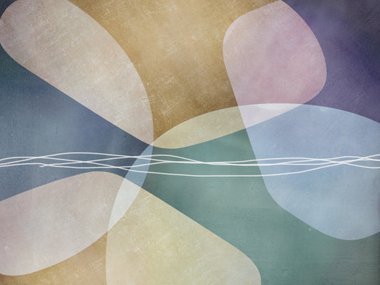 Soft Geo Wall Mural
